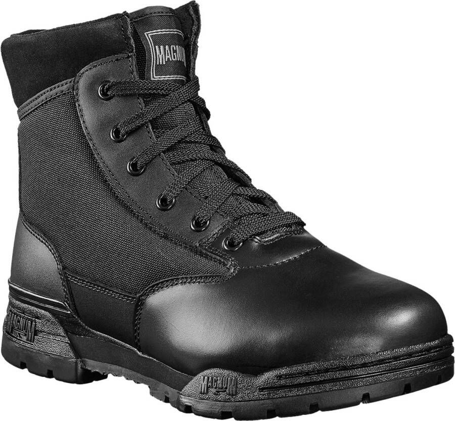 Magnum Classic Mid Tactische Laarzen Inzetlaarzen Militaire Politie Security Boots Zwart M800281