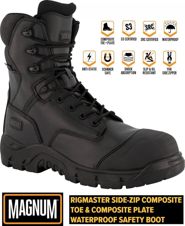 Magnum Precision Rigmaster 8.0 SZ WP Werklaarzen S3 - Foto 9