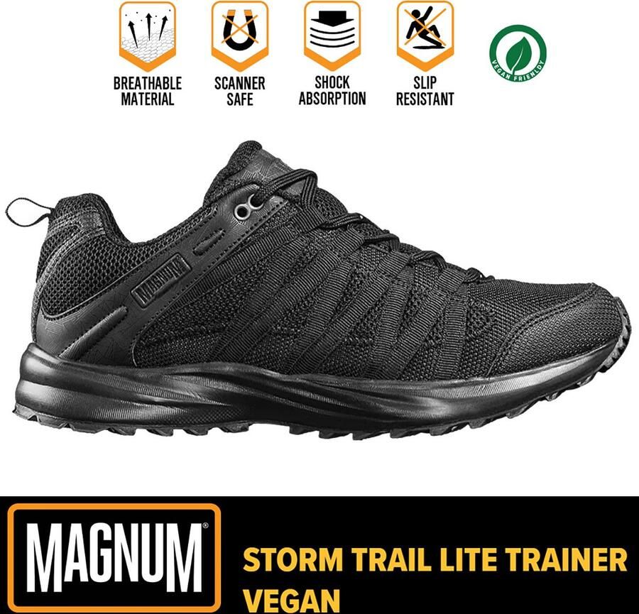 Magnum veiligheidsschoenen Storm Trail Lite Zwart - Foto 4