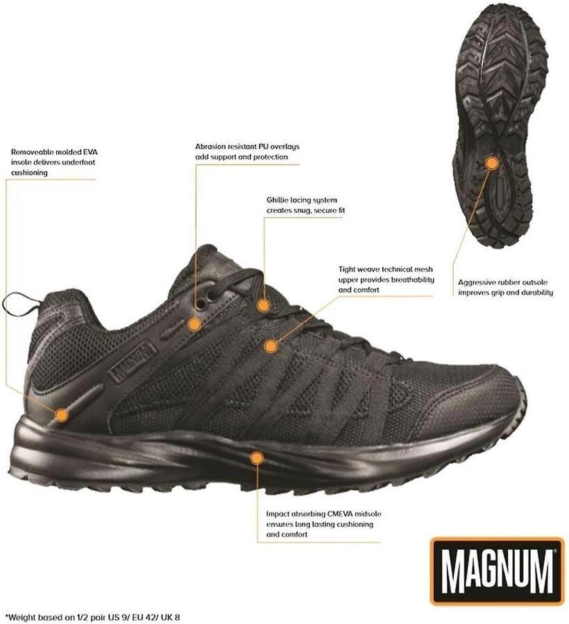 Magnum veiligheidsschoenen Storm Trail Lite Zwart - Foto 7