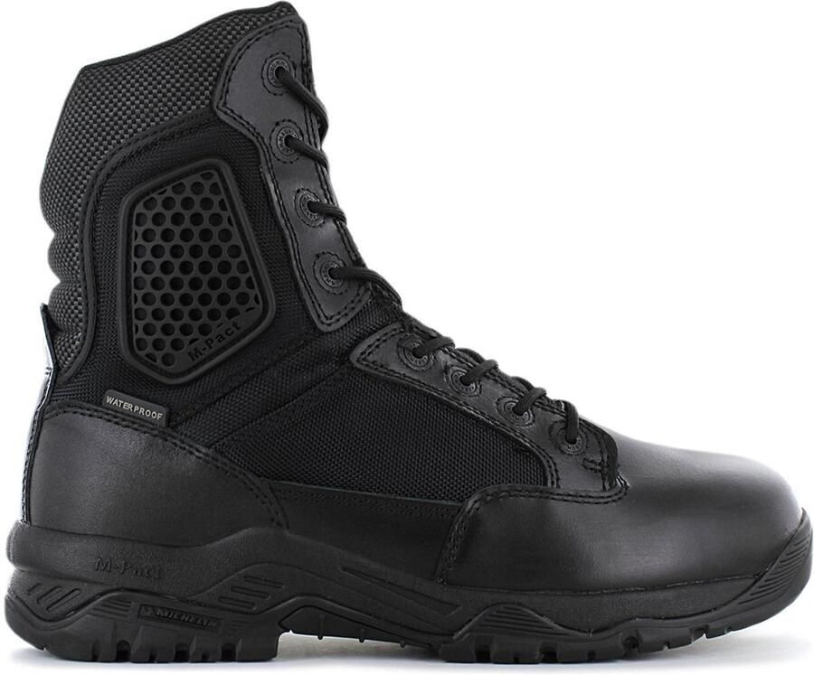 Magnum Strike Force 8.0 SZ Zip WP Waterproof Heren Tactical Boots Inzet Laarzen Zwart M801395