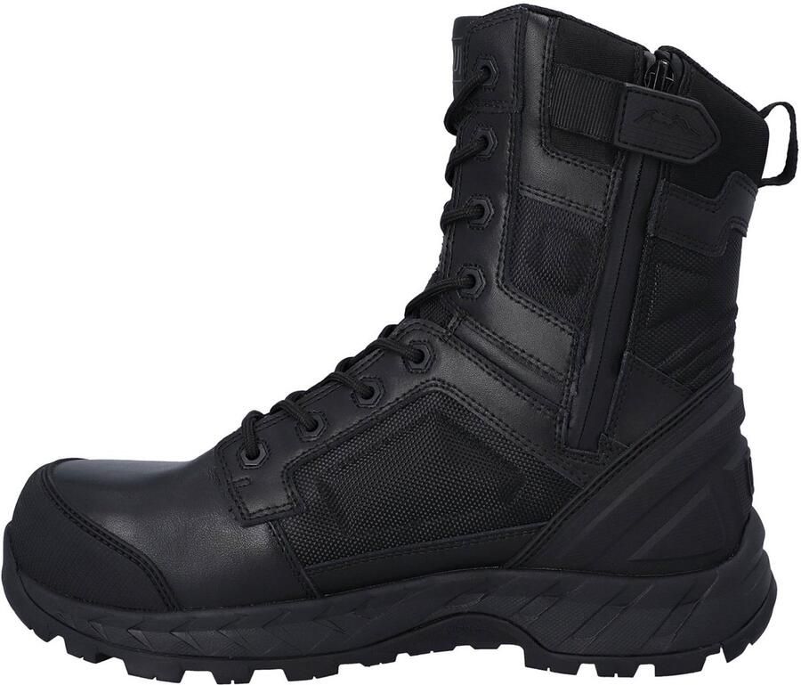 Magnum uniformschoenen heren -Spider Exo 8.0 Ct Cp Sidezip Waterproof Zwart