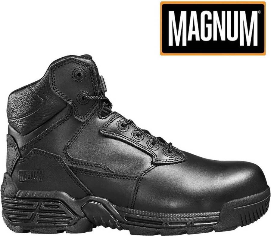 Magnum Stealth Force 6.0 Leather S3 Herren Inzetlaarzen Veiligheidslaarzen Boots Zwart M801429