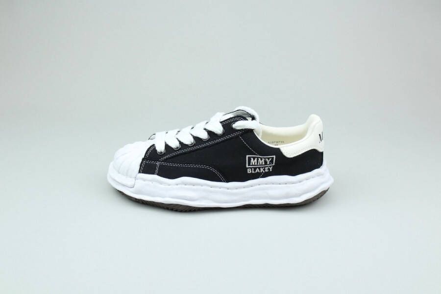 Maison Mihara Yasuhiro Blakey OG Sole Canvas Low 'Zwart Wit'