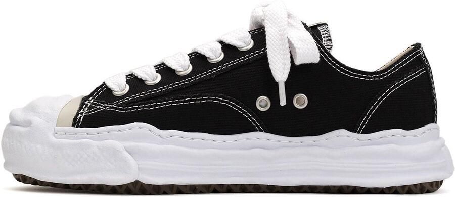 Maison Mihara Yasuhiro Hank OG Sole Canvas Low Triple Black - Foto 3