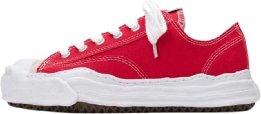 Maison Mihara Yasuhiro Hank OG Sole Canvas Low Red