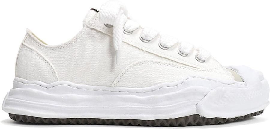 Maison Mihara Yasuhiro Hank OG Sole Canvas Low-top Sneakers White Wit Hank Lifestyle Unisex