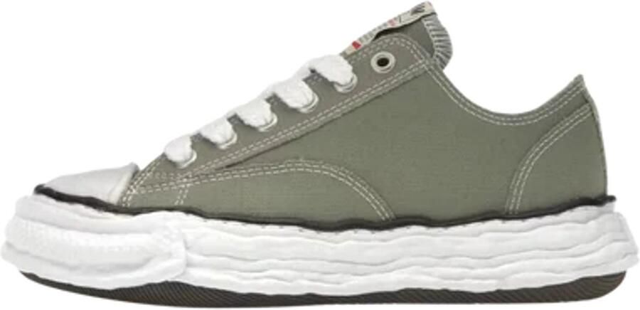 Maison Mihara Yasuhiro Peterson 23 OG Sole Canvas Low Green