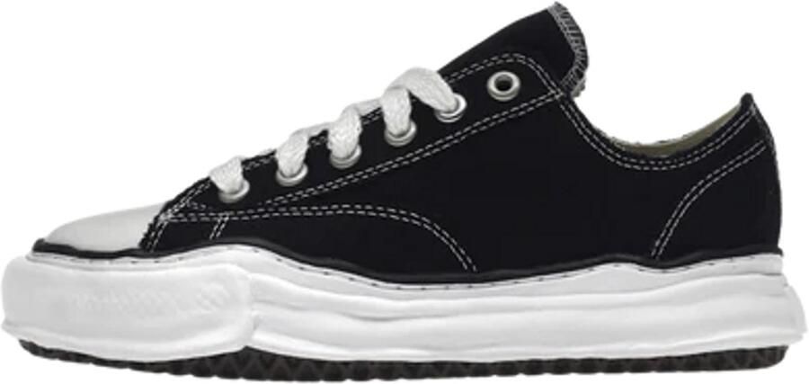 Maison Mihara Yasuhiro Peterson OG Sole Canvas Low Black