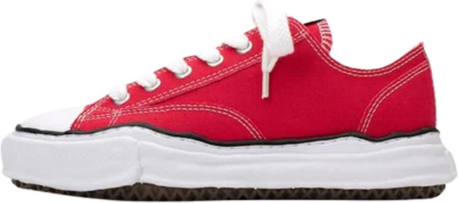 Maison Mihara Yasuhiro Peterson OG Sole Canvas Low Red