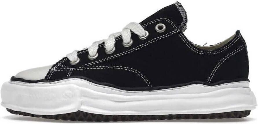 Maison Mihara Yasuhiro Peterson OG Sole Canvas Low 'Zwart'