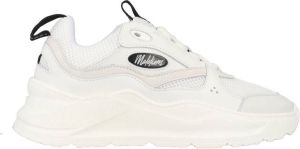 Malelions Men Mesh Runner Sneakers Senior White