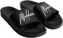 Malelions Zwart Signature Slides Slippers Zwart Ma3-ss25 - Thumbnail 3