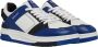 Mallet London Heren Sneaker Blauw TE9022 WHTBLU COMPTON - Thumbnail 3