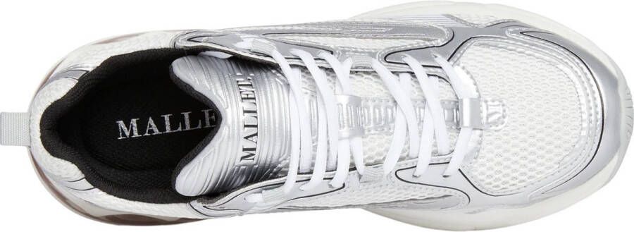 Mallet London Heren Sneaker Wit TE3095 CHRWHT JUPITER