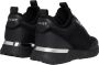 Mallet London Lite Triple Black Silver Sneakers Black Heren - Thumbnail 3