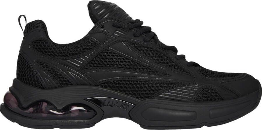 Mallet London Heren Sneaker Zwart TE3095 TPB Jupiter