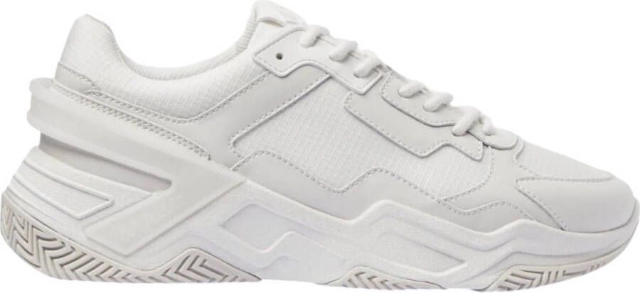 Mallet London Heren Sneakers Wit TE4050 TPW Union