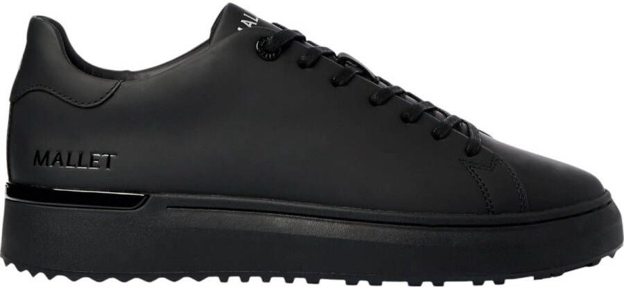 Mallet London Heren Sneakers Zwart TE1154 BLKO GRFTR