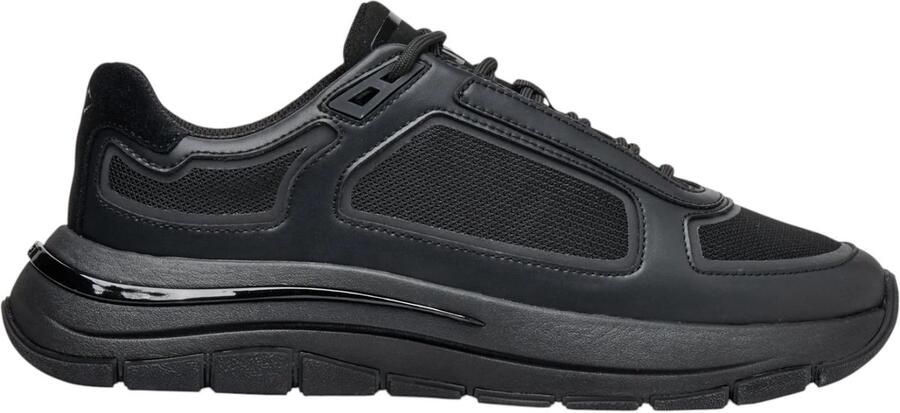 Mallet London Heren Sneaker Zwart MLA26P6020BLK Alton