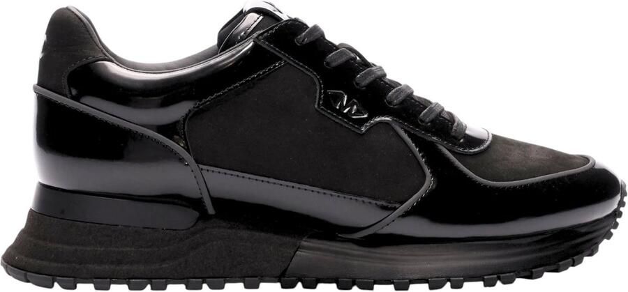 Mallet London Heren Sneaker Zwart TE2020BLKO Boundary