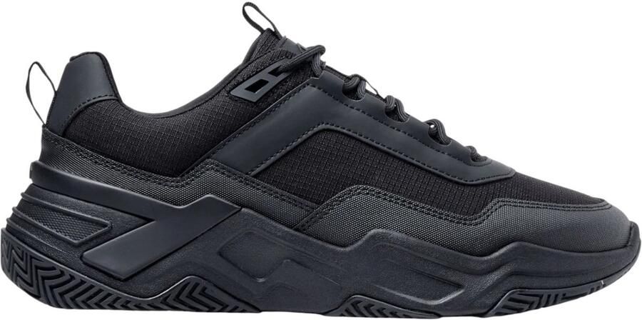 Mallet London Heren Sneaker Zwart TE4010BLKO Odyssey