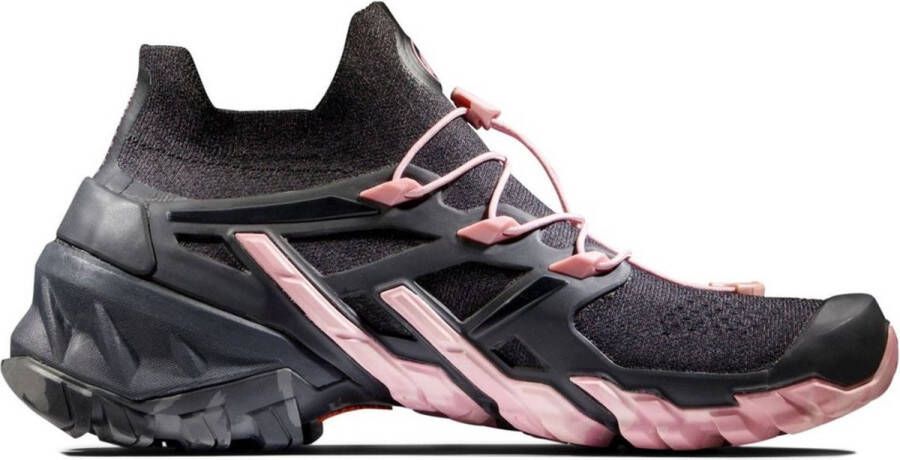 Mammut Aegility Pro Mid DT Wandelschoenen Black Dark Powder Rose Dames