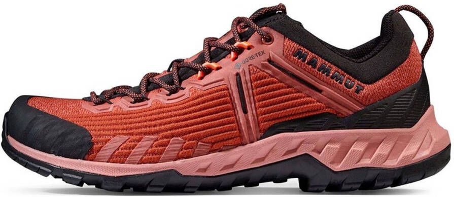 Mammut Alnasca Knit Iii Low Goretex Approachschoenen Oranje 1 3 Vrouw