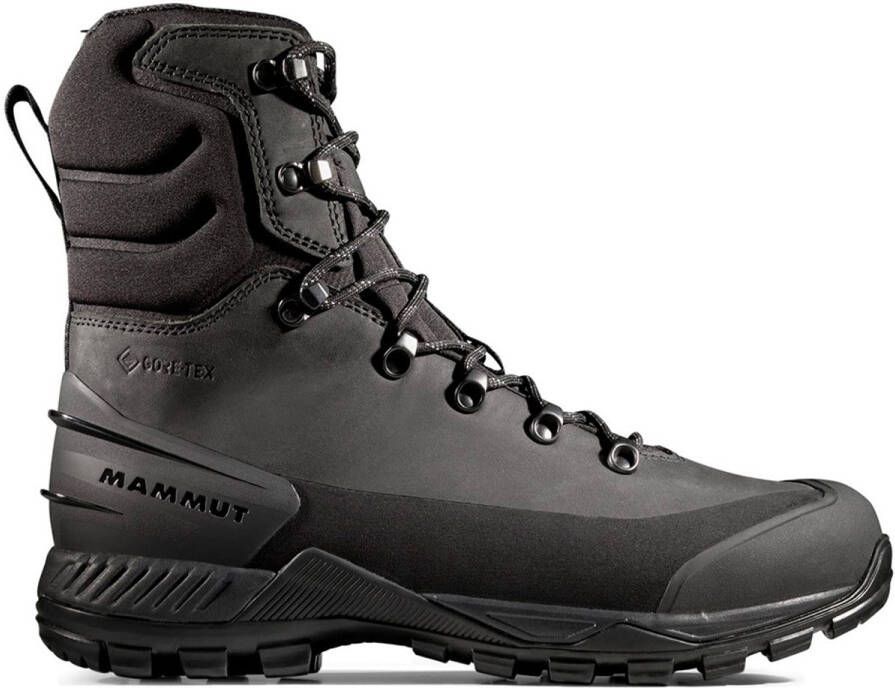 Mammut Blackfin Leather High Goretex Wandelschoenen Zwart Grijs Man