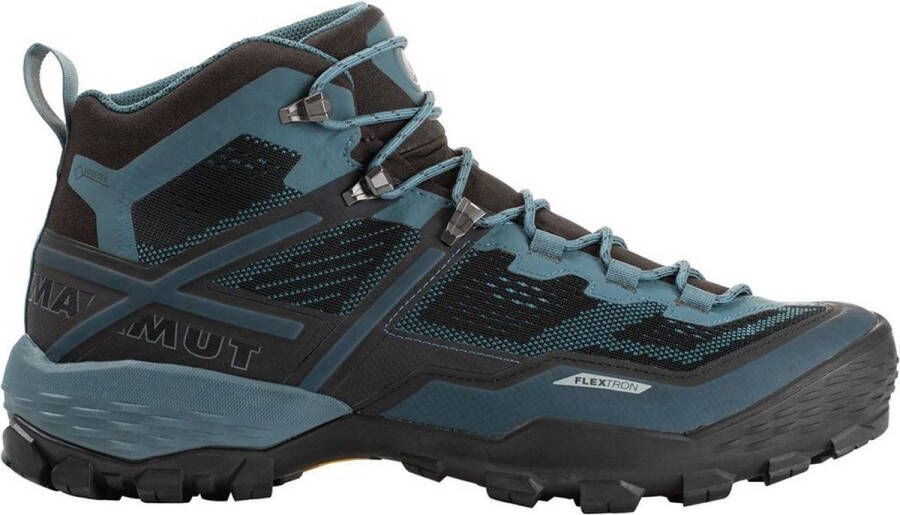 Mammut Ducan Mid Goretex Wandelschoenen Black Light Poseidon Heren