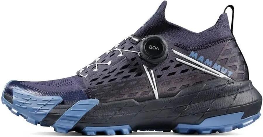 Mammut Women's Aenergy TR Boa Mid Trailrunningschoenen blauw grijs