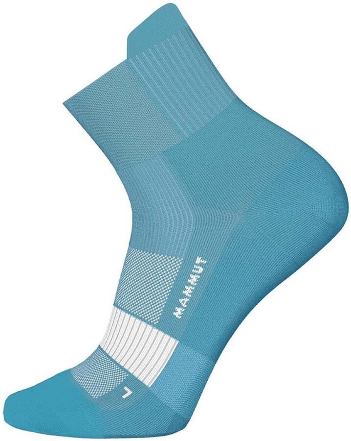 Mammut All-mountain Targeted Cushion Quarter Sokken Blauw