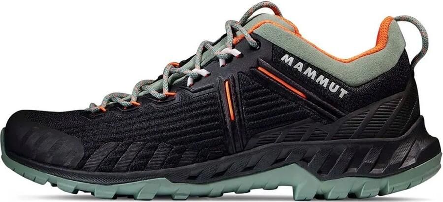 Mammut Women's Alnasca Knit III Low Approachschoenen 2 3 zwart