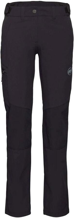 Mammut Runbold Guide Softshell Broek Zwart 34 Short Vrouw