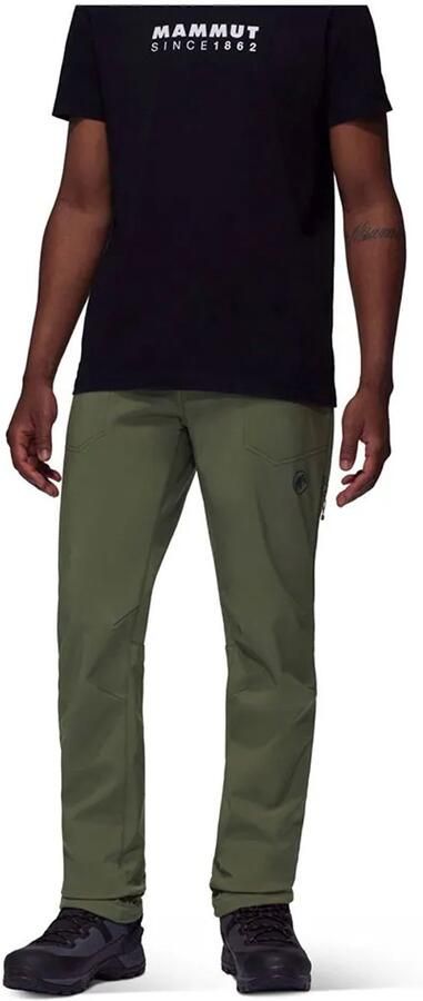 Mammut Runbold Winter Softshell Broek Groen 54 Long Man