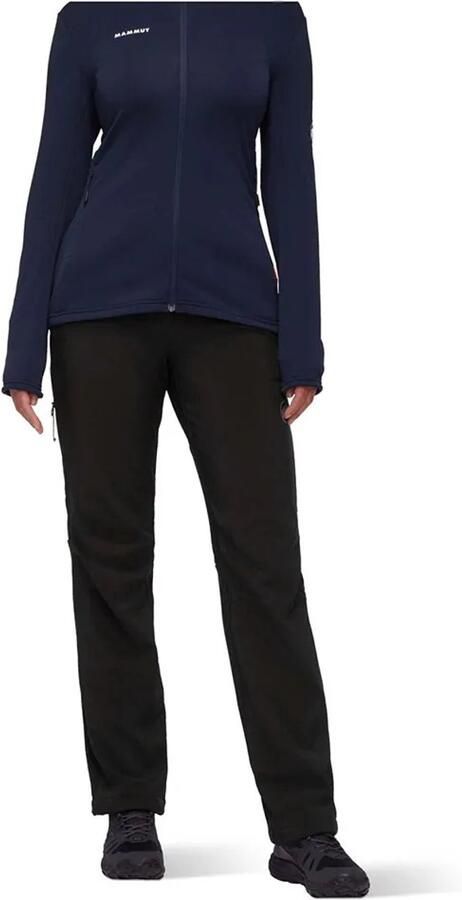 Mammut Runbold Winter Softshell Broek Zwart 40 Long Vrouw