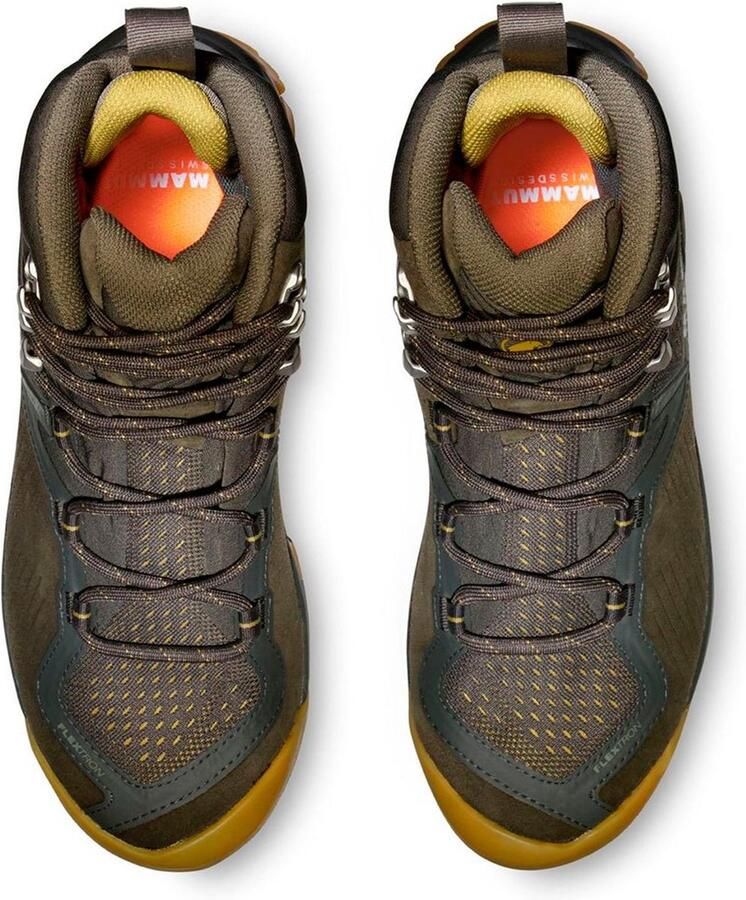 Mammut Sapuen High Goretex Wandelschoenen Dark Tin Amber Green Dames - Foto 3