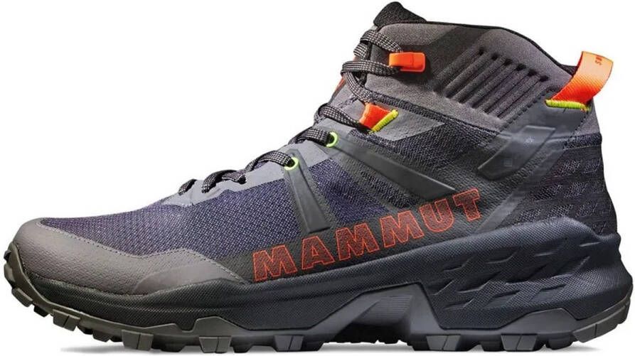 Mammut Sertig II Mid Goretex Wandelschoenen Dark Titanium Vibrant Orange Heren