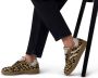 Manfield Beige leopard sneakers met ponytail - Thumbnail 1