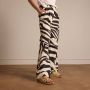Manfield Dames Beige raffia slippers - Thumbnail 2