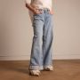 Manfield Dames Beige slingbacks met strik - Thumbnail 2