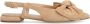 Manfield suède slingback loafers beige - Thumbnail 2