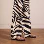 Manfield Dames Beige suède slippers met bandje - Thumbnail 2