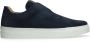 Manfield Dames Blauwe suède loafers - Thumbnail 2