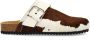 Manfield Dames Cow clogs met gesp - Thumbnail 1