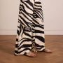 Manfield Dames Gouden leren gevlochten slippers - Thumbnail 2