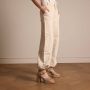 Manfield Dames Gouden sandalen met hak - Thumbnail 2