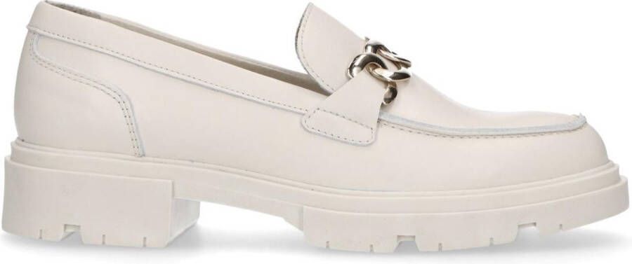Vintage Giorgio Armani witte leren loafers. Schoenen damesschoenen Instappers Loafers 