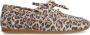 Manfield Dames Suède leopard bootschoentjes - Thumbnail 3