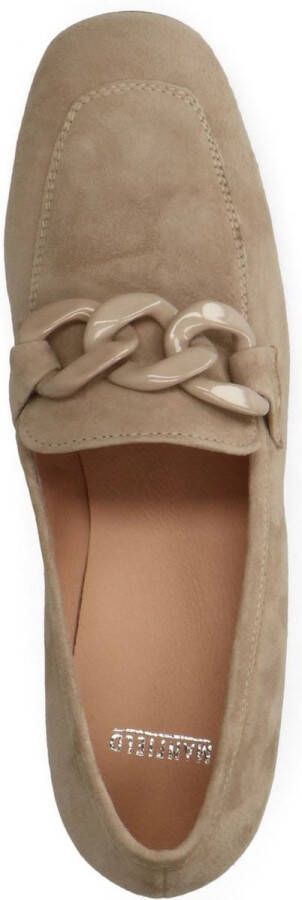 Manfield Dames WEH Pump met ketting in beige